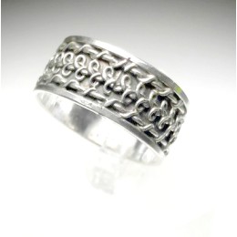 Hõbesõrmus - filigraanne laiem 3